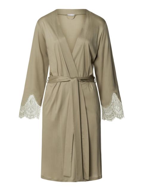HANRO Melia Scalloped Lace Tencel™ Robe