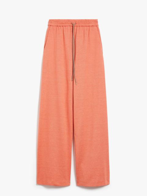 EOLIE Linen and cotton jersey trousers
