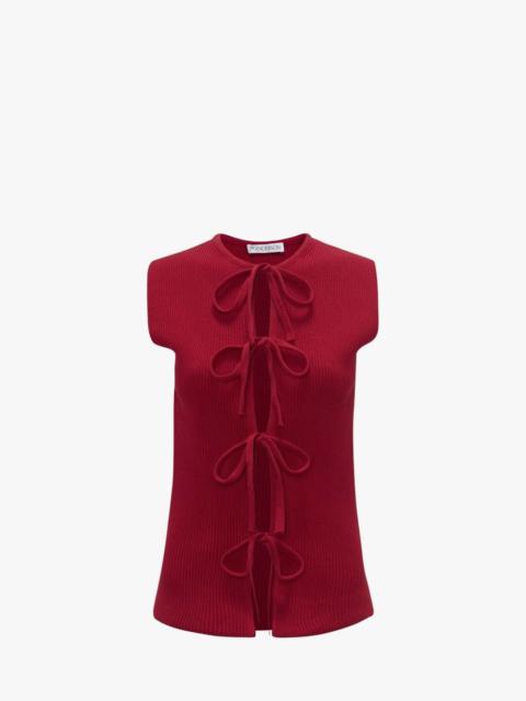 JW Anderson BOW TIE TANK TOP