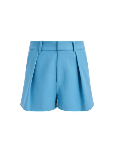 Alice + Olivia GARY HIGH WAISTED FRONT PLEAT SHORT