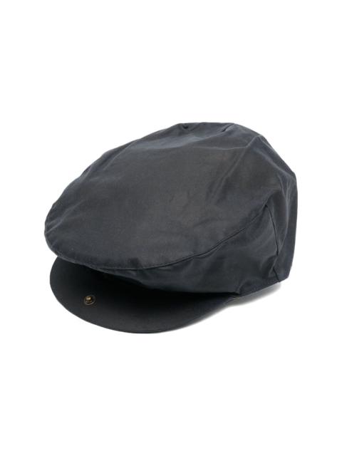 Barbour logo baker-boy cap