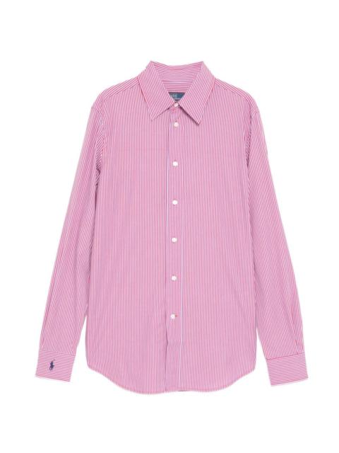 Polo Ralph Lauren logo-embroidered striped shirt