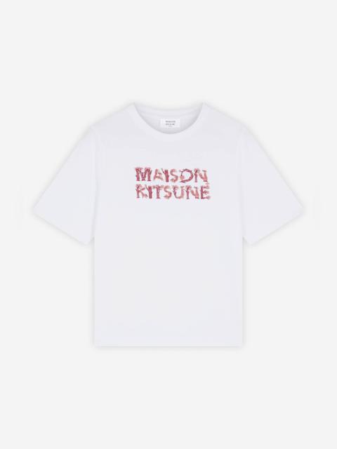 Maison Kitsuné WOODLAND ALPHABET COMFORT TEE-SHIRT