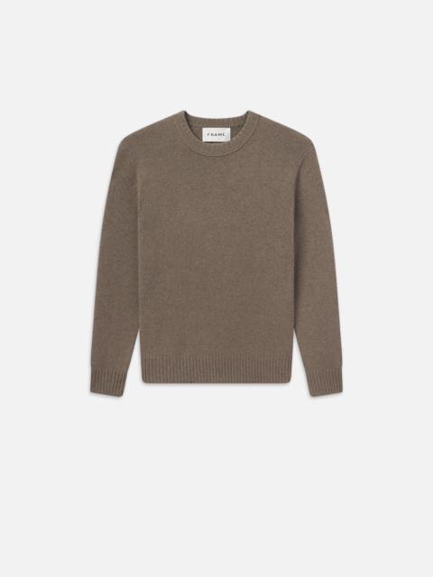 The Cashmere Crewneck Sweater in Soft Mocha