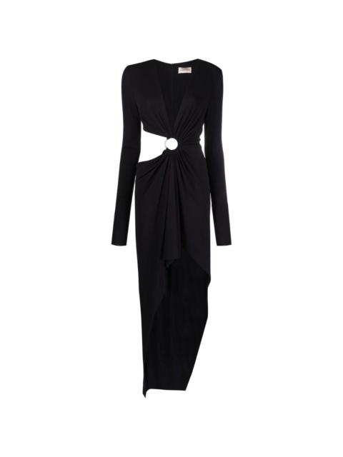 ALEXANDRE VAUTHIER cut-out detail long dress