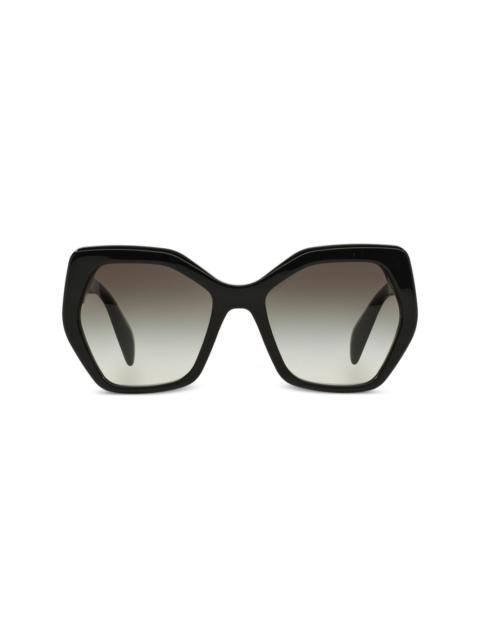Prada oversized tinted sunglasses