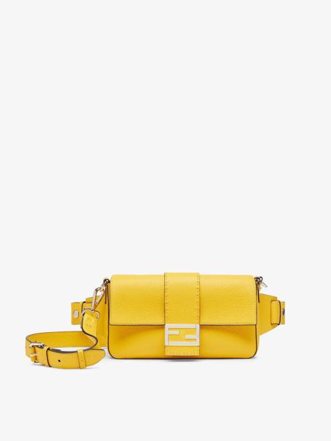 FENDI Yellow leather bag