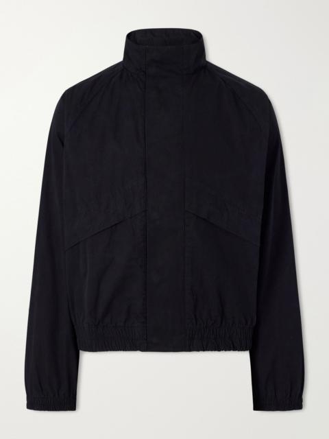 MARGARET HOWELL MHL. Cotton-Poplin Track Jacket Black