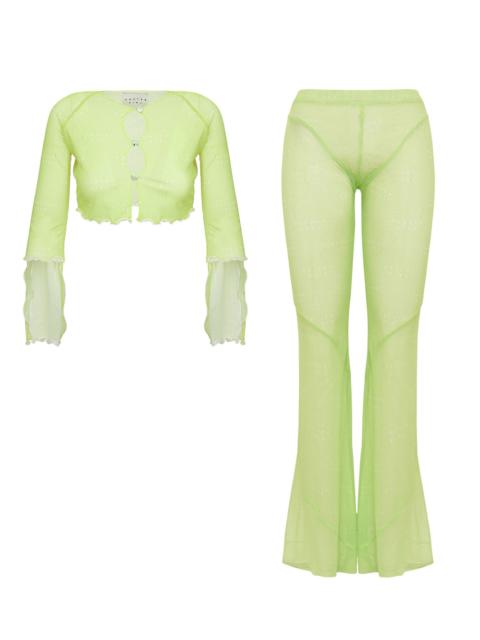 POSTER GIRL BEDROCK TOP X CAMILLA PANTS PICKLE
