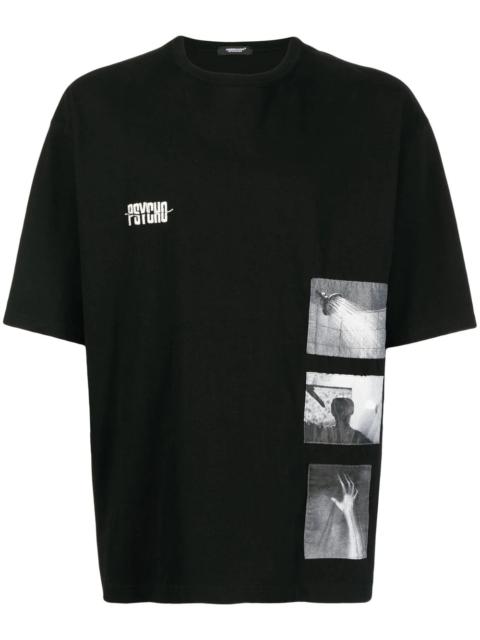 UNDERCOVER x Psycho graphic-patch T-shirt