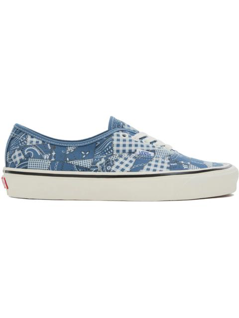 Vans Vault UA Authentic 44 DX WP Paisley Blue