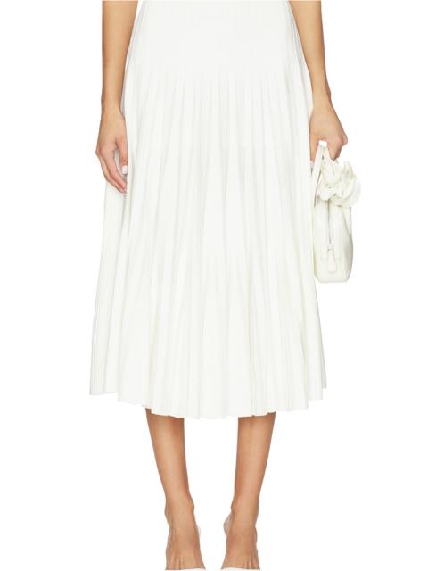 SIMKHAI Margoux Knit Midi Skirt