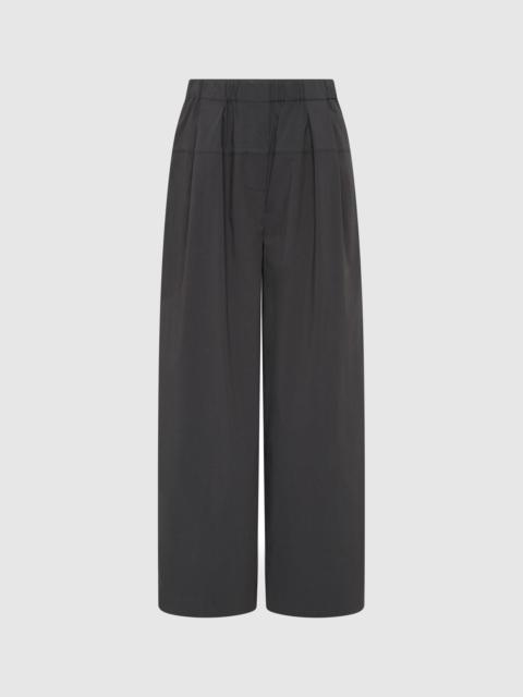 ST. AGNI Relaxed Pleat Pants - Iron Glaze