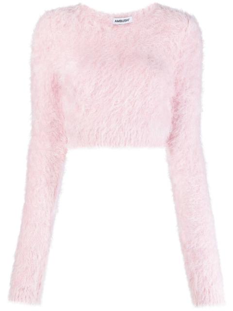 Ambush knitted cropped sweater