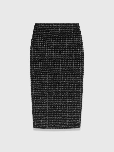 THE FOLD Hampton Tweed Knit Skirt