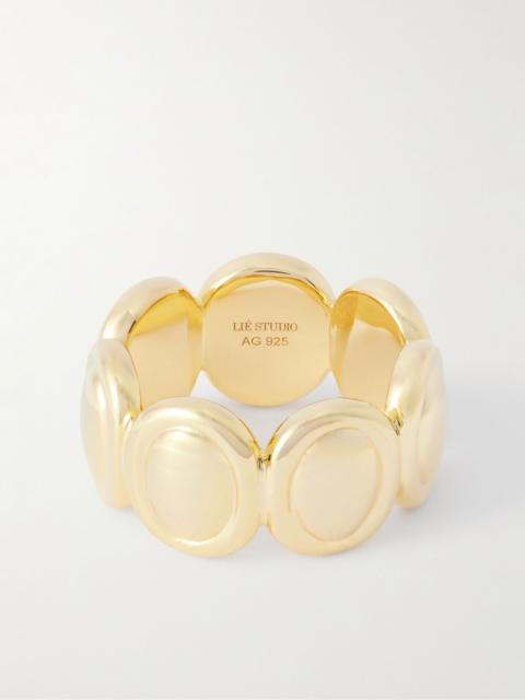 LIÉ STUDIO The Sasha gold-plated ring Gold