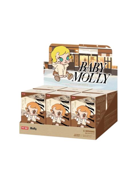 POP MART Pop Mart Baby Molly Winter Fit Check Series Vinyl Plush Pendant Sealed Case (6 Blind Box)