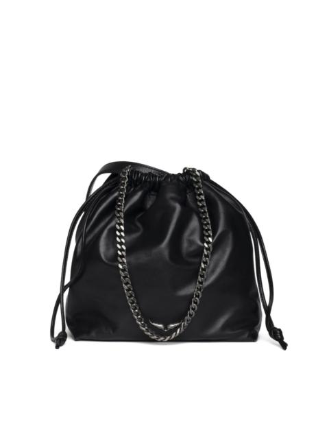 Zadig & Voltaire chain-handle drawstring bag