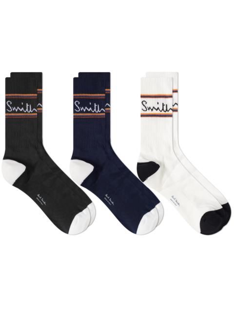 Paul Smith Paul Smith Sport Sock - 3 Pack