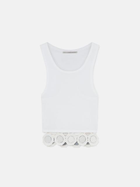 Stella McCartney Mirror Crochet Tank Top