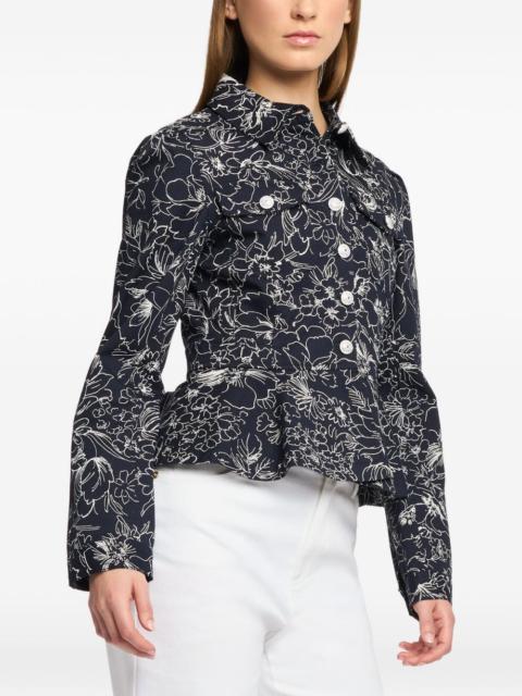 Cinq à Sept Lainy floral-print jacket