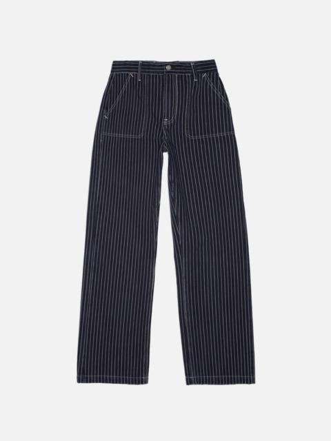 Nudie Jeans Asta Pants Pinstripe Denim