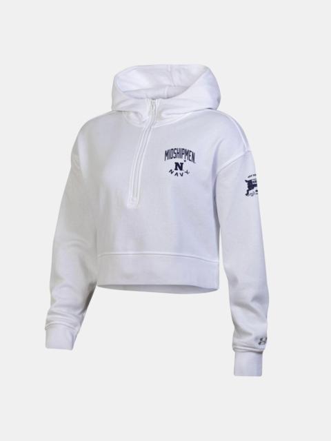 Under Armour Women's UA Rival Fleece Collegiate ½ Zip Hoodie