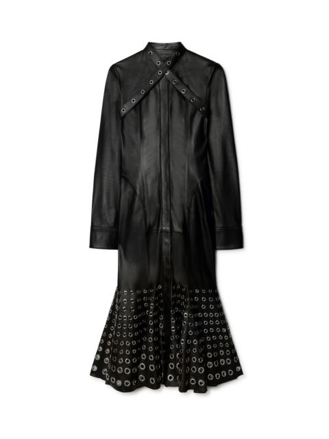 Off-White Cross Midi Dress