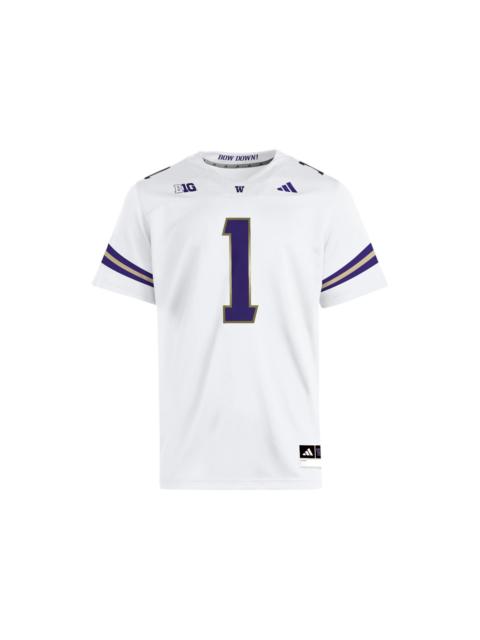 adidas adidas Huskies Premier Away Jersey White/Team College Purple/Team Sand