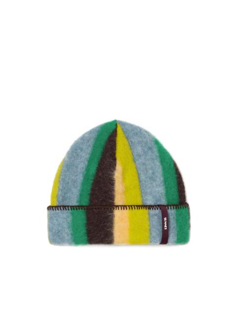 SUNNEI chunky striped beanie