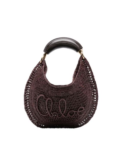 Chloé Banana raffia tote bag