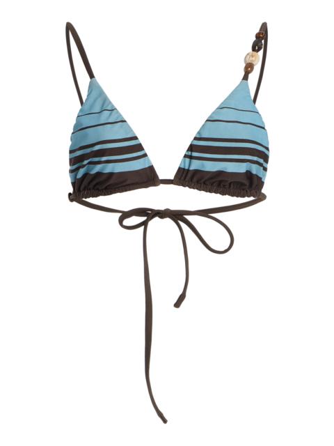 SIR. Rioja Triangle-Cup Bikini Top blue