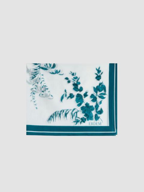 Erdem BOTANICAL PRINT COTTON VOILE PAREO