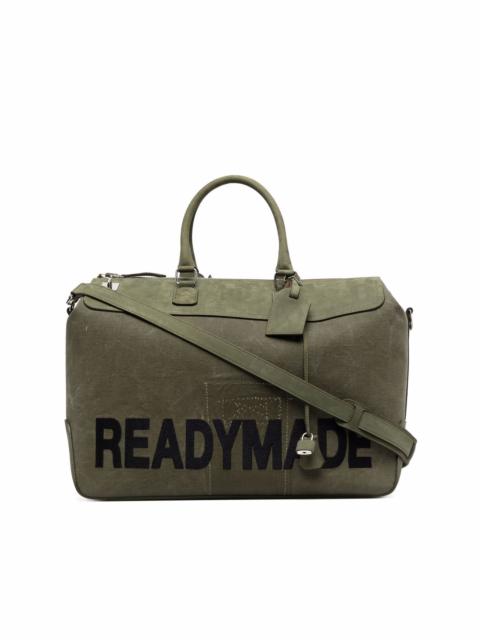 Readymade logo-print gym bag