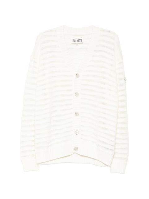 MM6 Maison Margiela V-neck cardigan