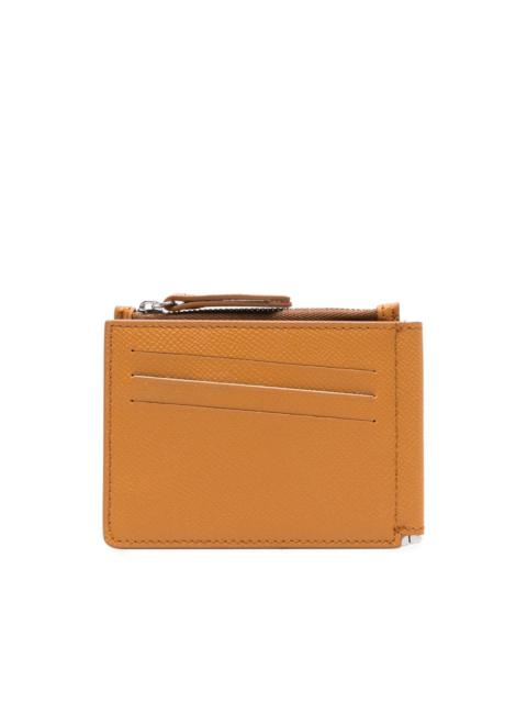 bi-fold leather wallet
