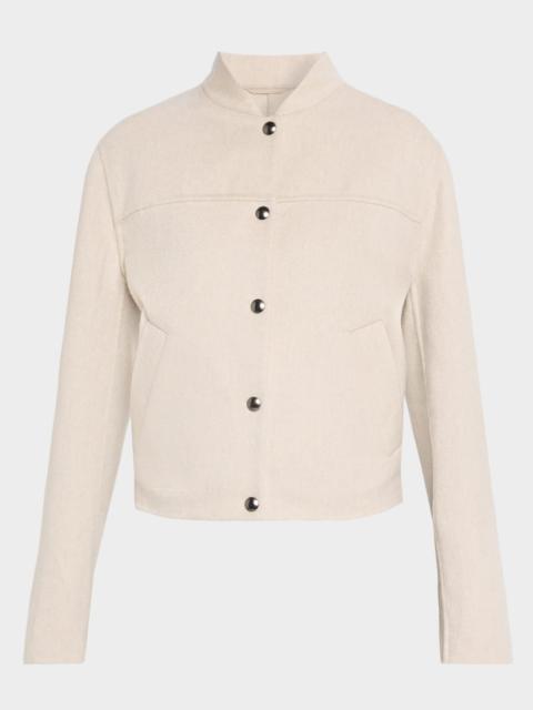 Brunello Cucinelli Cashmere Single-Breasted Overcoat