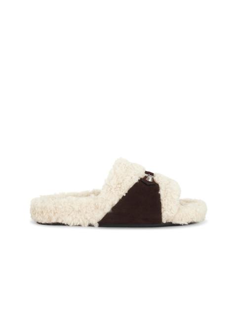 BALENCIAGA Furry Slide