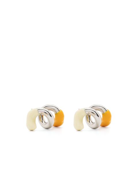 SUNNEI Fusillo spiral-bound earrings
