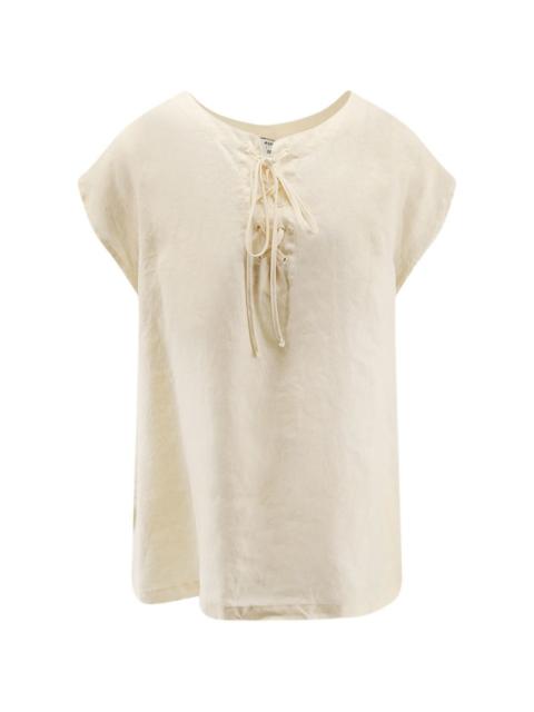 Aspesi lace-up T-shirt