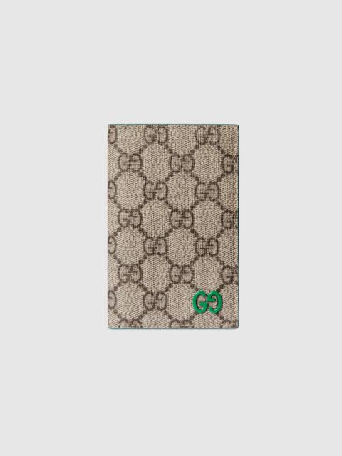 Long card case with GG detail