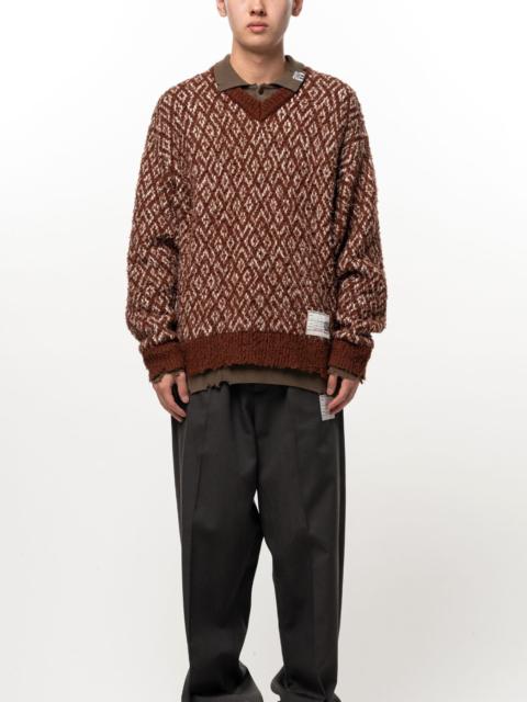 Maison MIHARAYASUHIRO Layered Knit Sweater