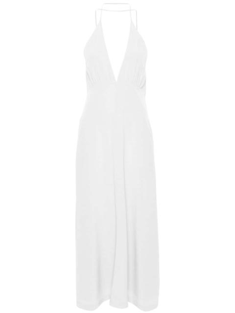 Totême halterneck silk dress