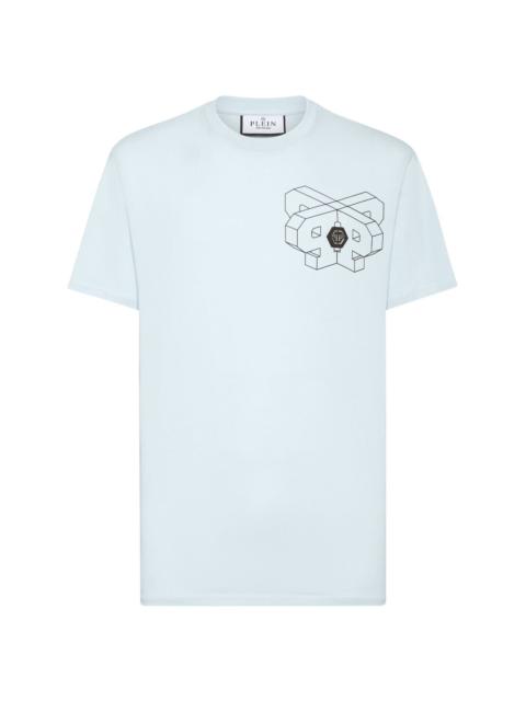 logo-print cotton T-shirt