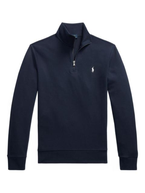 Polo Ralph Lauren quarter-zip embroidered sweatshirt
