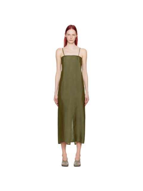 GABRIELA COLL GARMENTS Khaki No.269 Maxi Dress