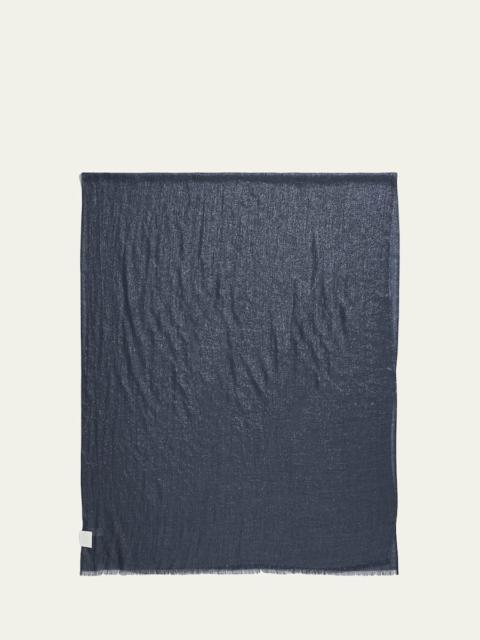 Brunello Cucinelli Sparkling Cashmere and Silk Scarf