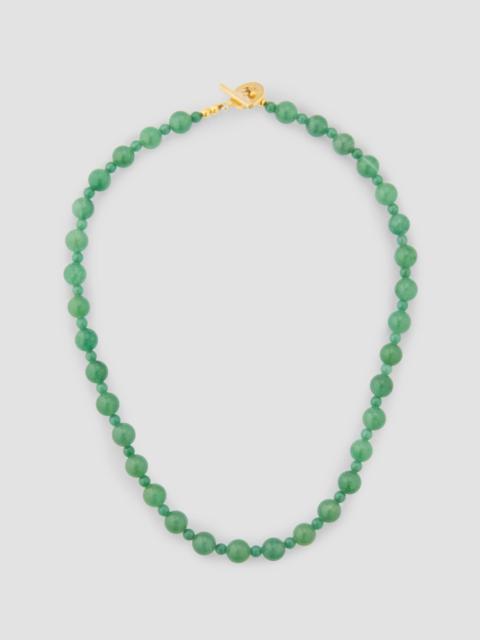 Jennifer Behr Women's Dhara 18K-Gold-Plated & Aventurine Beaded Necklace - Aventurine