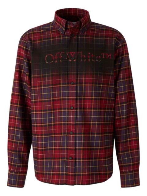 Off-White checkered shirt jacket