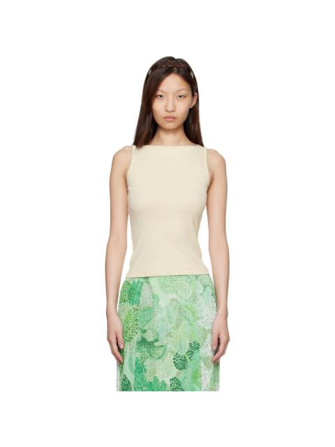FLORE FLORE Off-White Timmi Tank Top